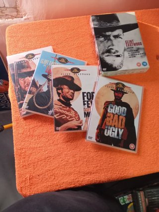 Colección DVD Clint Eastwood Westerns ⚠️en Inglés