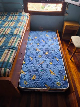 Cama nido con dos colchones