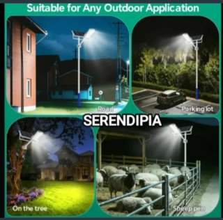 2 FAROLAS SOLARES LED CON LENTE CURVA.