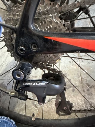 Bicicleta Carretera Specialized Roja/Negra 56”