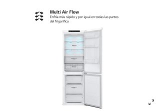 Frigorífico LG Blanco. 1,86m Combi