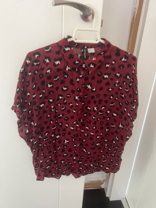 Camisa animal print Divided Talla S