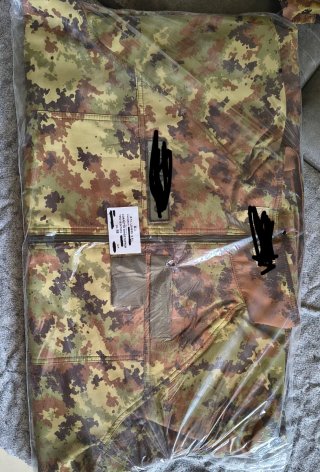 Giacca Softshell Vegetata Tg 58