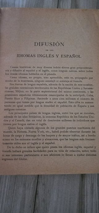 Libro Antiguo Gramatica Inglesa Eduardo Benot 1929