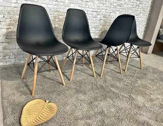 Pack 4 Sillas Noru Blancas Madera