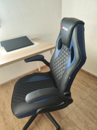 Silla Gaming RACING Negra y Azul