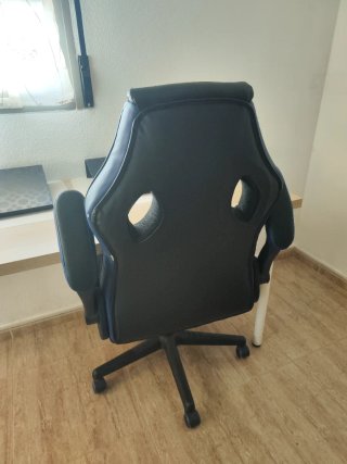 Silla Gaming RACING Negra y Azul