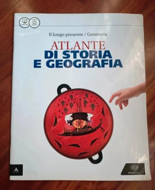 Libro Geostoria 1 Cantarella Guidorizzi + Atlante