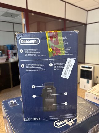 molinillo de café eléctrico De’Longhi MacinaCaffè.