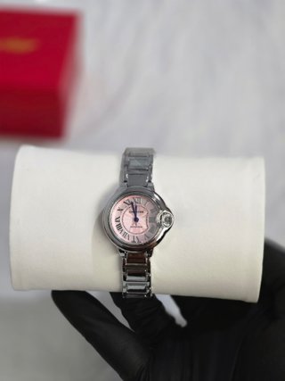 Reloj  Mujer Plata y Rosa nuevo