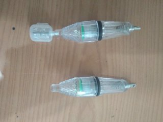 Señuelo calamar con luz LED (2 unidades)