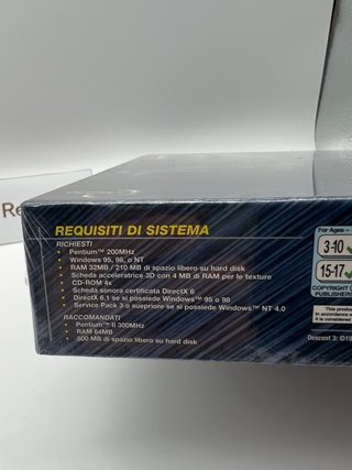 Descent 3 PC BigBox sealed rare shooter