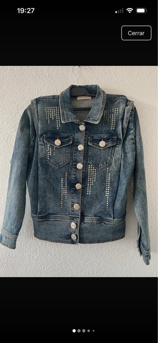 Chaqueta vaquera Sahoco con tachuelas