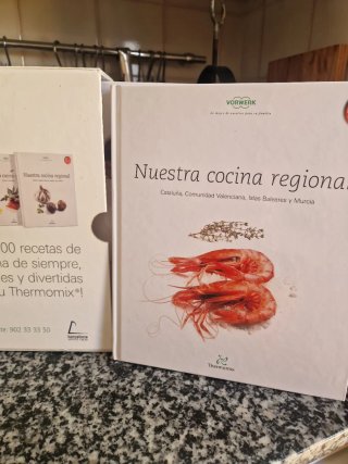 4 libros de nuestra cocina Thermomix