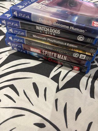 Pack 4 Juegos PS4: Spider-Man, Detroit,...