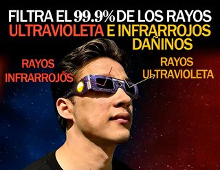 Gafas eclipse solar
