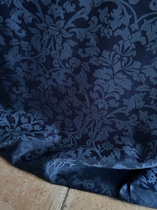 Damasco Azul Traje Completo + Chaleco fallera/o