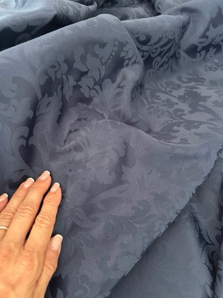 Damasco Azul Traje Completo + Chaleco fallera/o