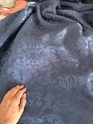 Damasco Azul Traje Completo + Chaleco fallera/o