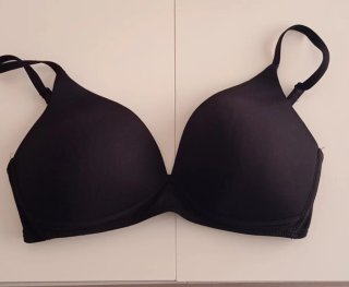 Sujetador negro mujer