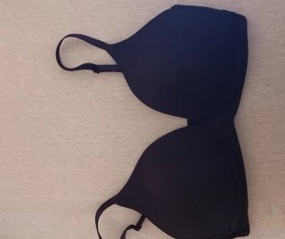 Sujetador negro mujer