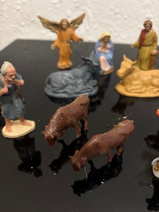 Figuras Belén Plástico todas