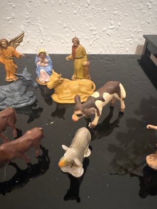 Figuras Belén Plástico todas