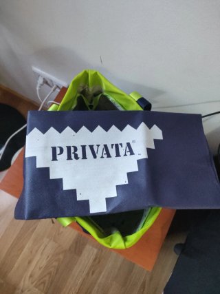 Bolso Privata azul y verde