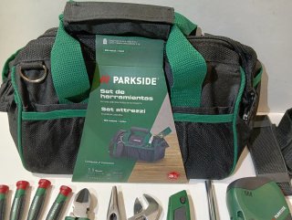 Maletín Herramientas PARKSIDE Set Completo