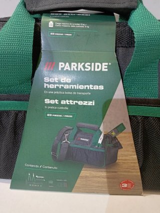 Maletín Herramientas PARKSIDE Set Completo