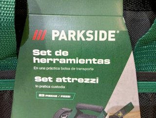Maletín Herramientas PARKSIDE Set Completo