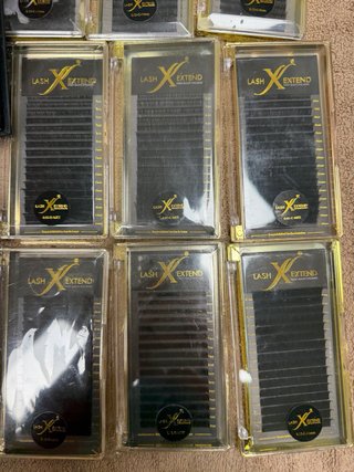 Lote Extensiones Pestañas Lash Extend