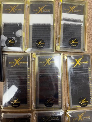 Lote Extensiones Pestañas Lash Extend