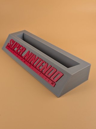 Expositor mando SUPER NINTENDO - Impreso con PLA