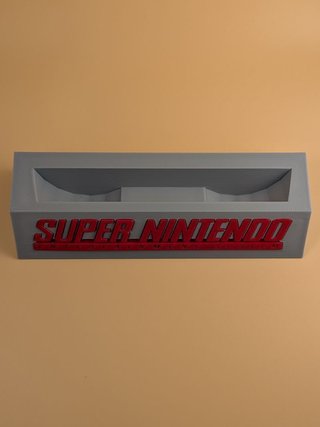 Expositor mando SUPER NINTENDO - Impreso con PLA