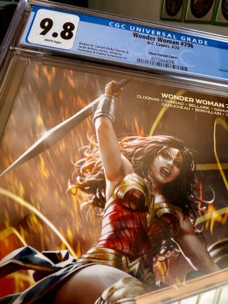 Comic Gradeado CGC 9.8 - Wonder Woman #796 2023