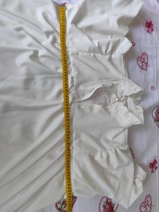Blusa fluida cuello volante verano