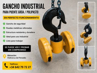 Gancho Industrial para Polipasto