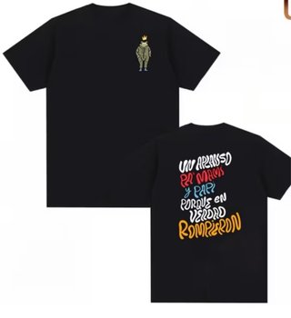 Camiseta Bad Bunny Negra