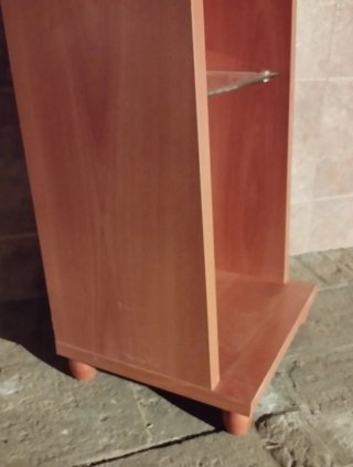 Vitrina alta 3 estantes cristal 191×45