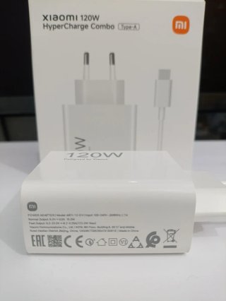 Cargador Xiaomi 120W HyperCharge Con Cable