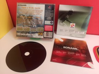 ISS Pro Evolution PS1 PSX PAL ESPAÑA Konami