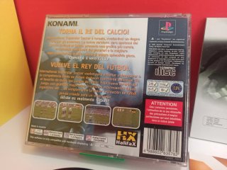 ISS Pro Evolution PS1 PSX PAL ESPAÑA Konami