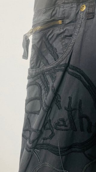 Pantalón Desigual Talla Única Negro