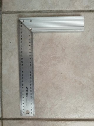 Escuadra STANLEY Acero Inoxidable