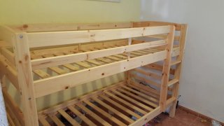 Litera con cama supletoria