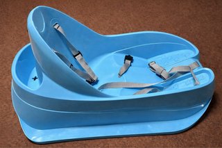 Trineo para bebé con cuerda