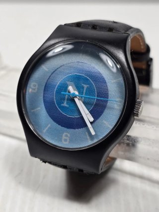 Orologio Napoli con cinturino in cuoio