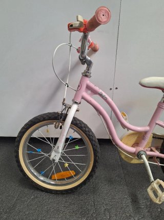 Bicicleta infantil rosa de Stiding para niñ@