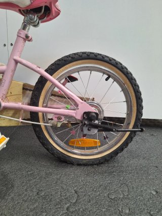 Bicicleta infantil rosa de Stiding para niñ@